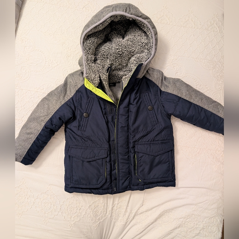 Toddler Hooded Winter Coat
